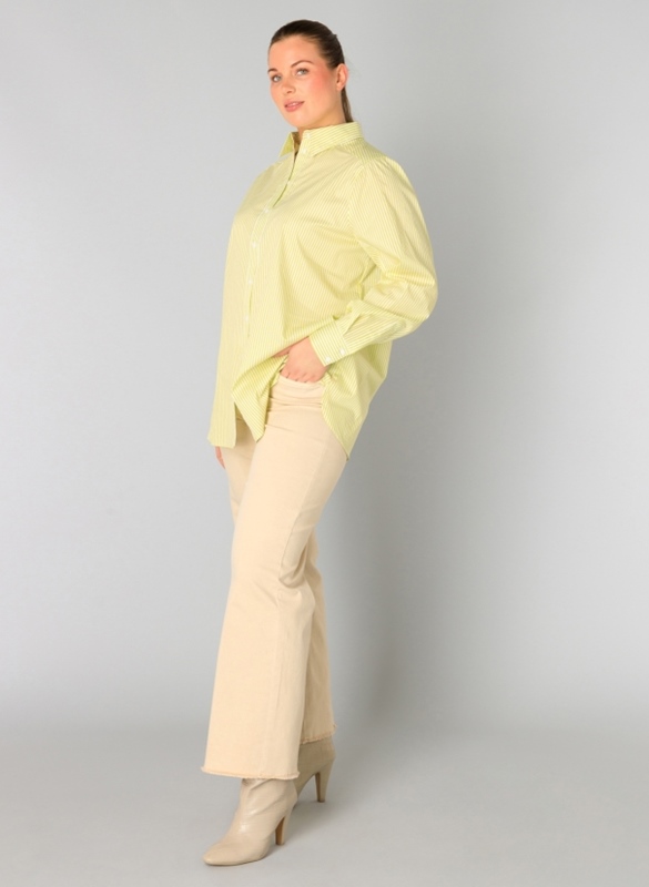 Hemdbluse langarm mit Streifen Hemdbluse langarm mit Streifen