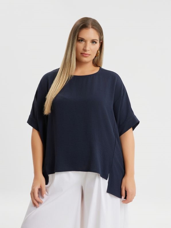 Oversized Blusenshirt