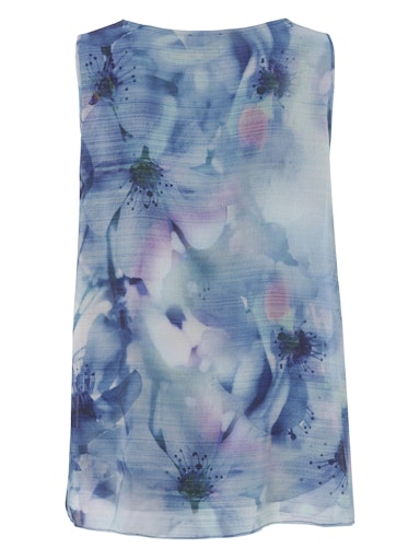 Blusentop zweilagig Blusentop zweilagig