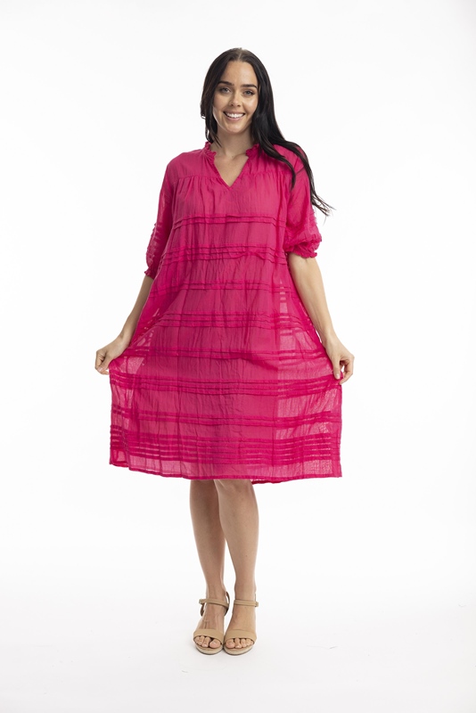 Sommerkleid kurzarm Gauze