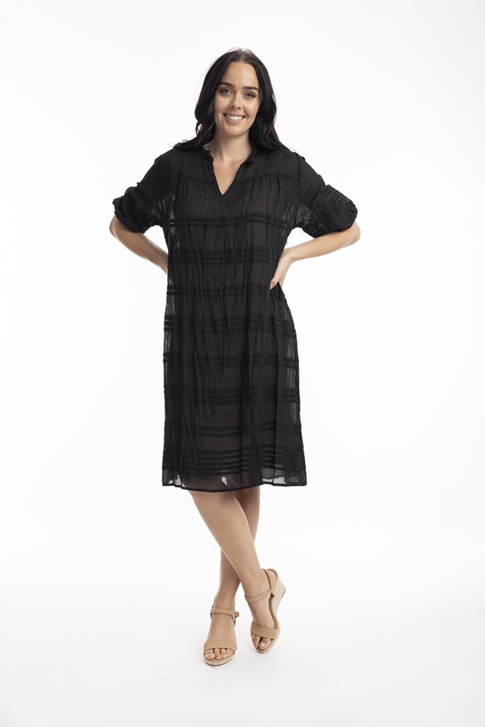 Sommerkleid kurzarm Gauze