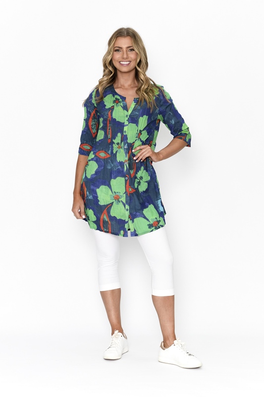 Longbluse sommerlich