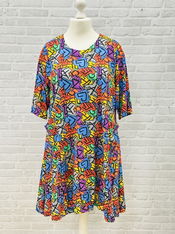 Kleid kurzarm