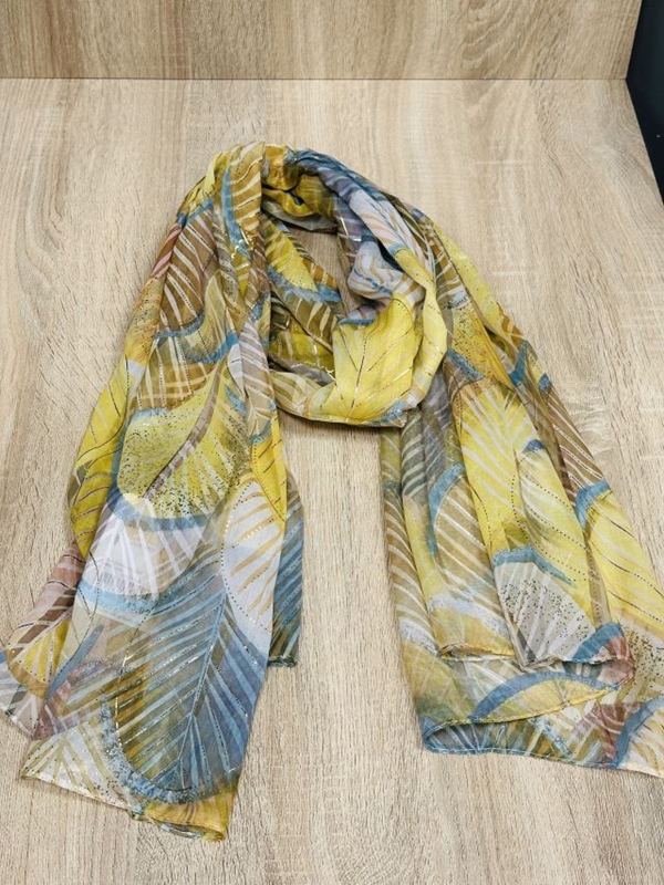 Schlal Bltter mit Gold