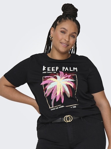 Shirt kurzarm "keep palm"
