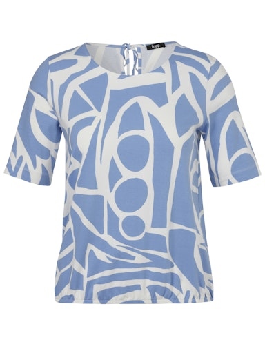 Kurzarm-Shirt mit Muster