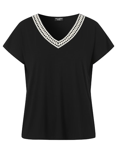 Shirt kurzarm mit V-Ausschnitt