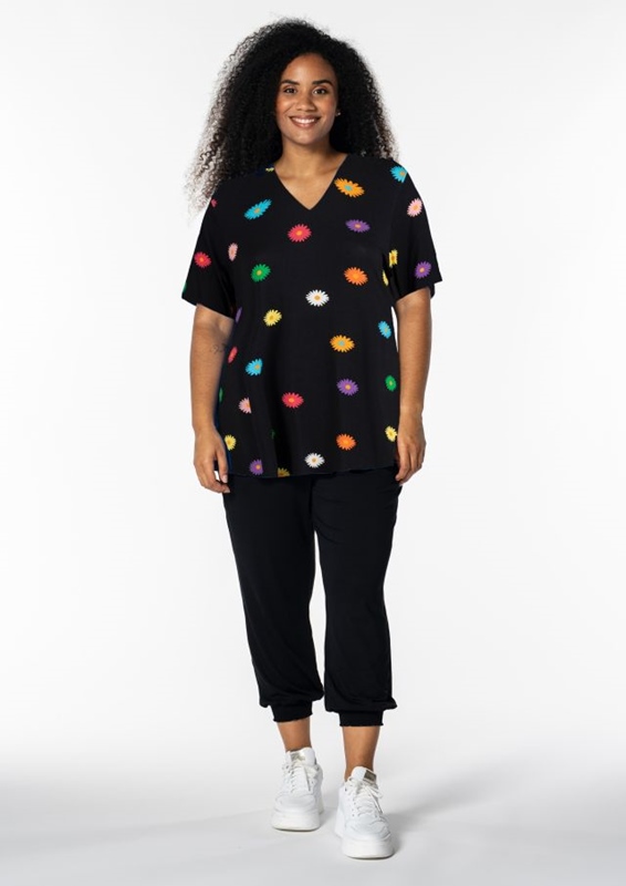A-Linie Shirt kurzarm