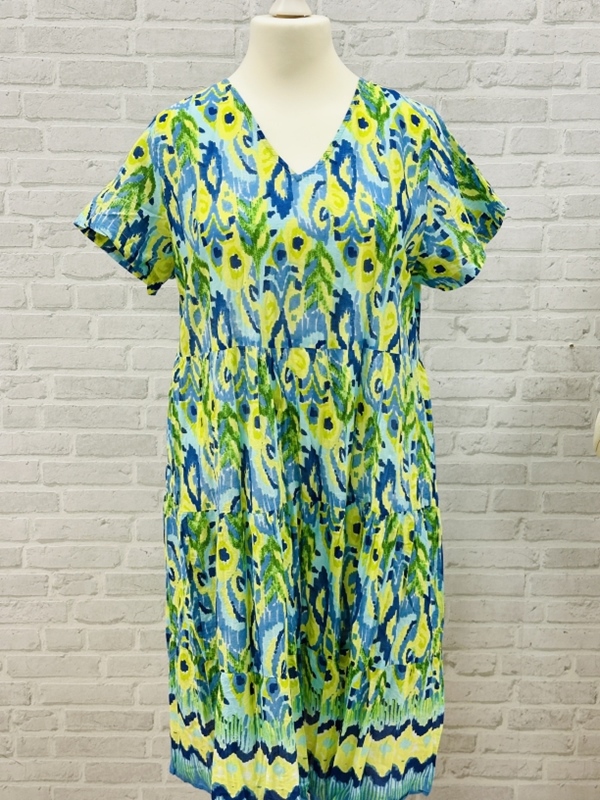 Leichtes Sommerkleid kurzarm