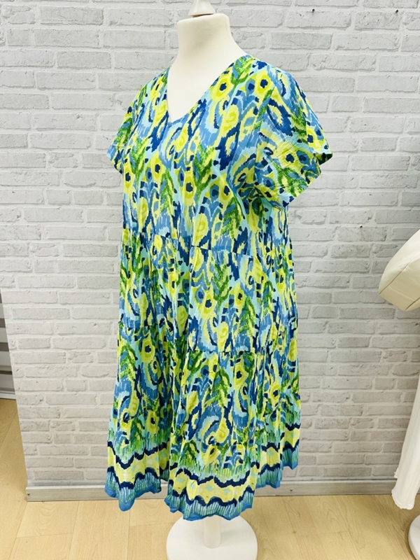 Leichtes Sommerkleid kurzarm Leichtes Sommerkleid kurzarm