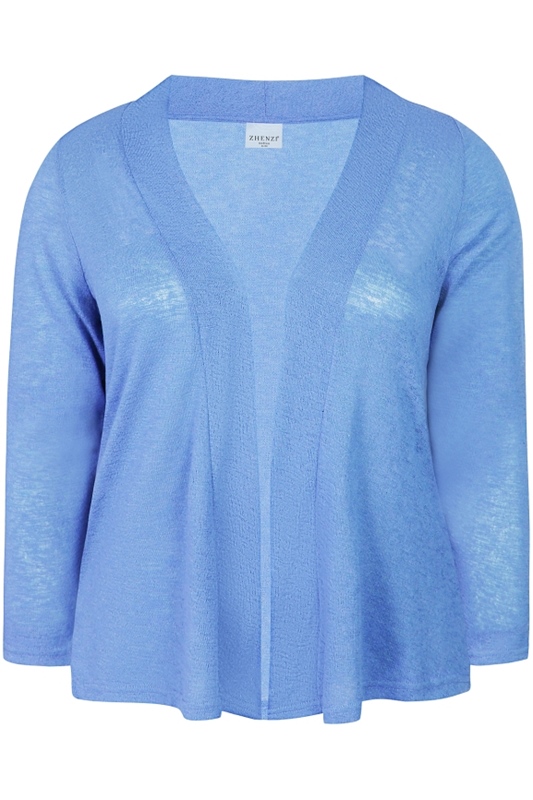 Offener Sommer-Strick-Cardigan, hftlang