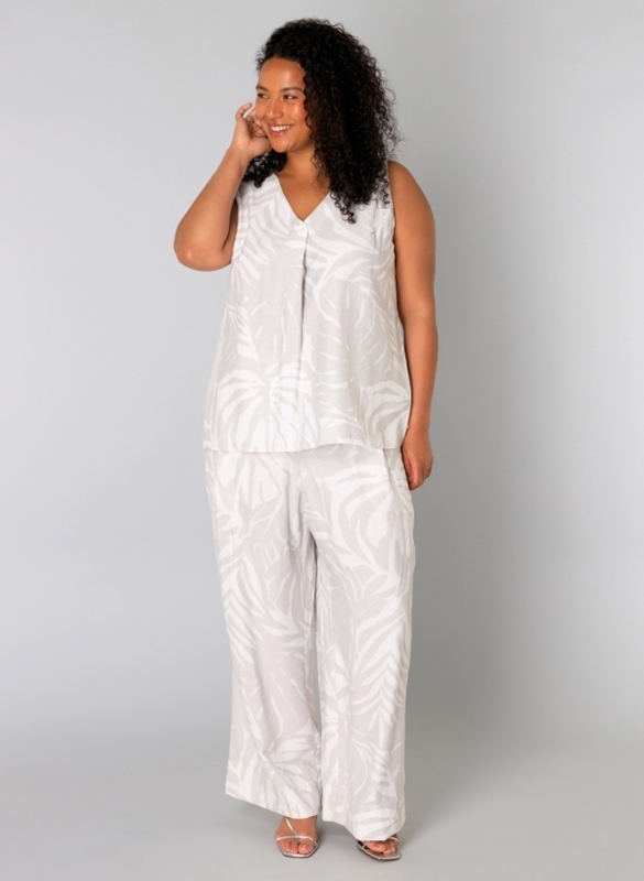 Luftiges V-Ausschnitt-Top Luftiges V-Ausschnitt-Top