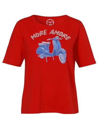 Baumwoll-T-Shirt kurzarm