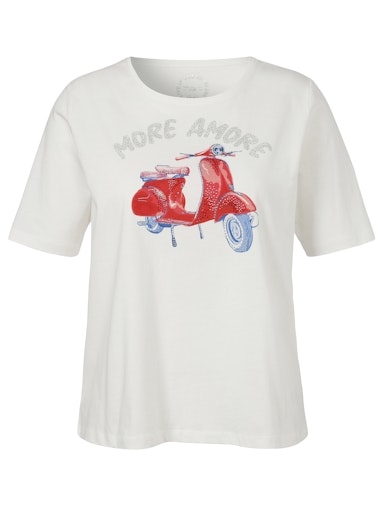 Baumwoll-T-Shirt kurzarm