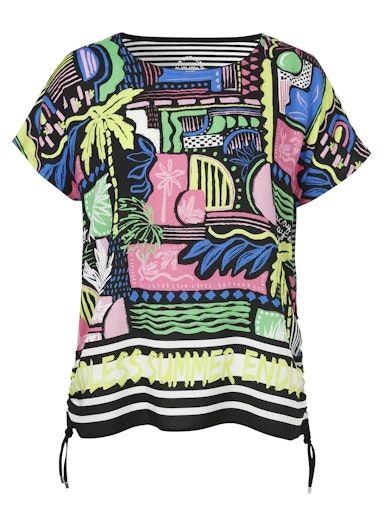 Blusenshirt kurzarm Mustermix