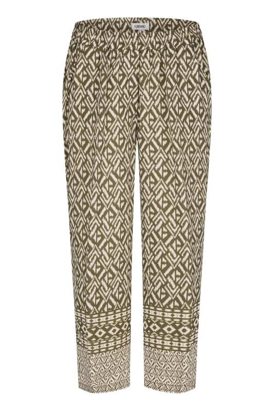 Weite Sommerhose mit Druck